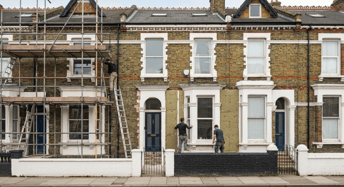 How Long Does It Take to Improve the EPC Rating of a Victorian Terrace?