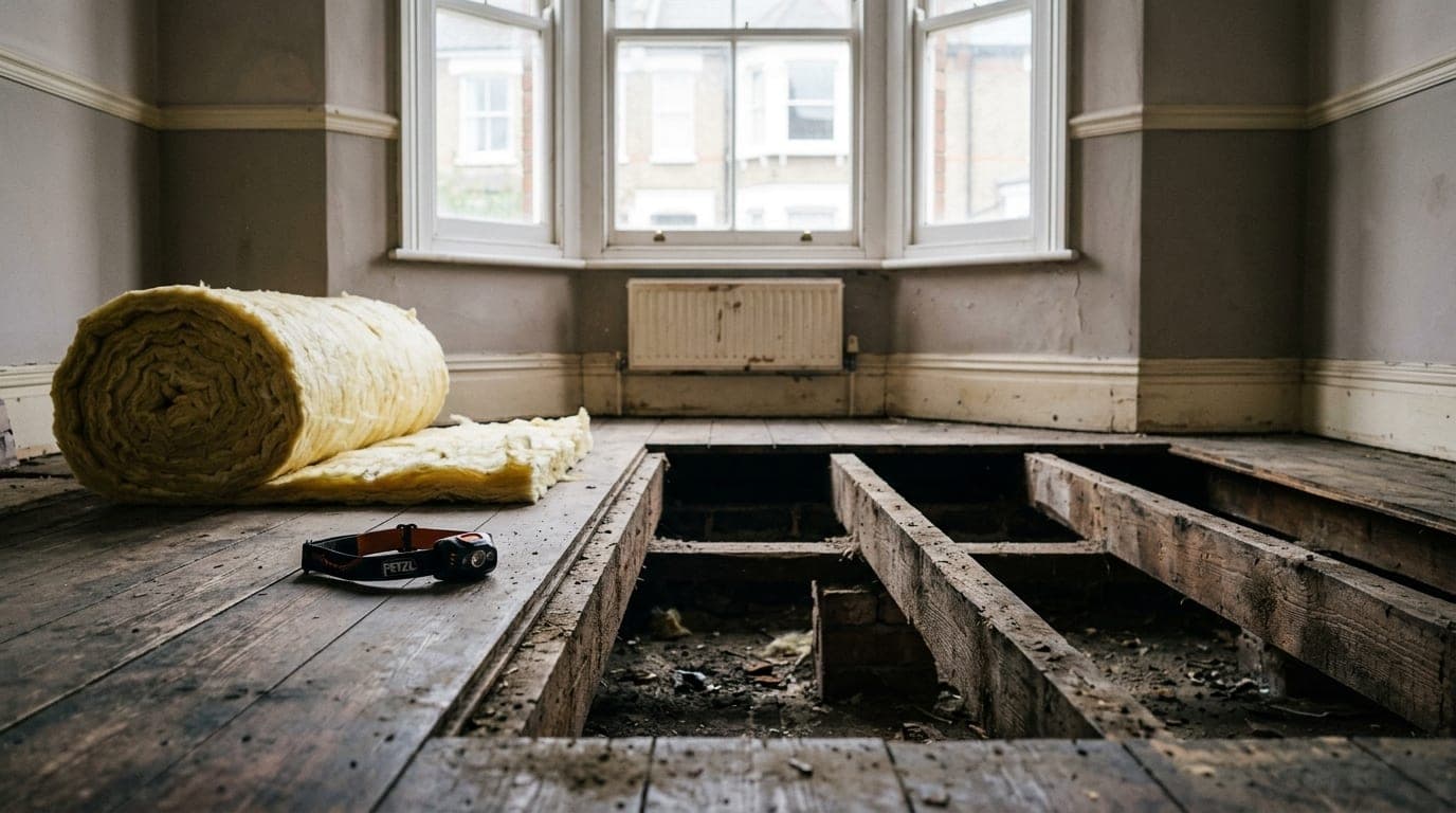 Underfloor Insulation Cost for Landlords: Timber vs Solid Floors