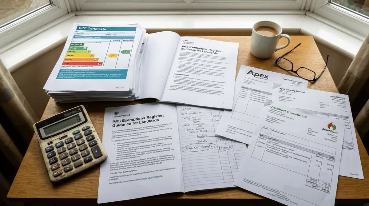 Cost cap exemption decision-making documentation