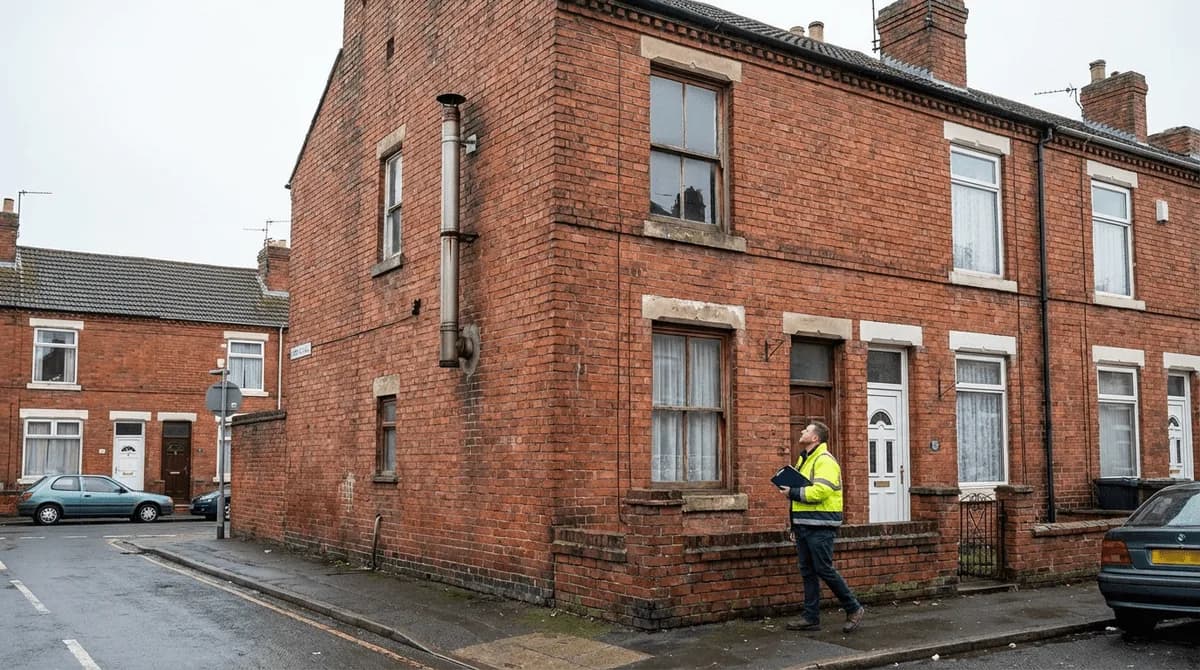 Victorian terraced house requiring major EPC upgrades to reach C rating